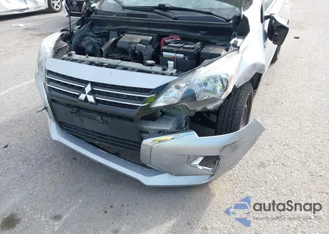 2021 Mitsubishi Mirage G4 Carbonite Edition/Es/Le z USA, uszkodzony, nr VIN ML32FUFJ3MHF03646